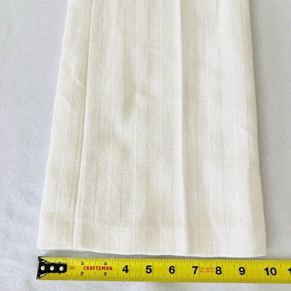 IRO Paris Women's Talisa Ecru Pants Size 38 US: 6 Linen Blend Striped NWT $425 - Picture 11 of 12